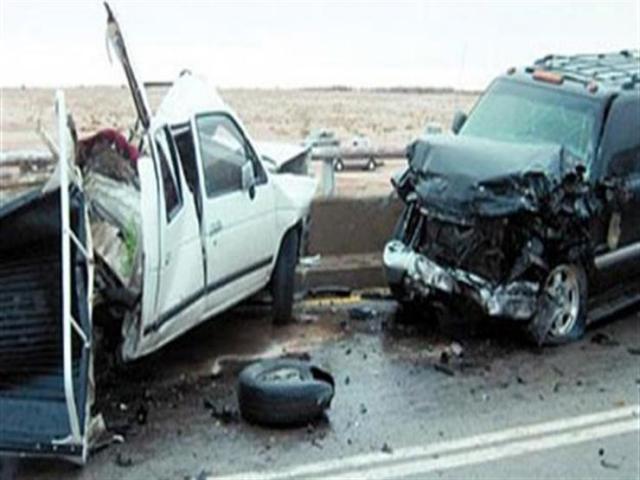 حادث طنطا راح ضحيته اربع سيارات
