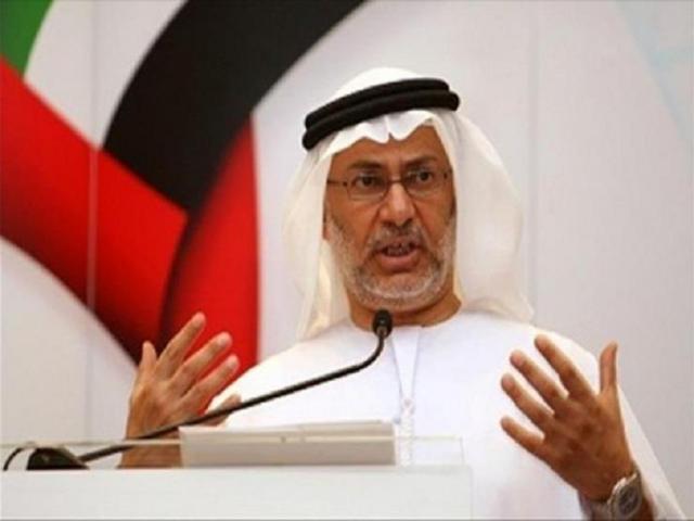 وزير الدولة الإماراتى: ندعم جهود مؤتمر برلين بشأن الازمة الليبية