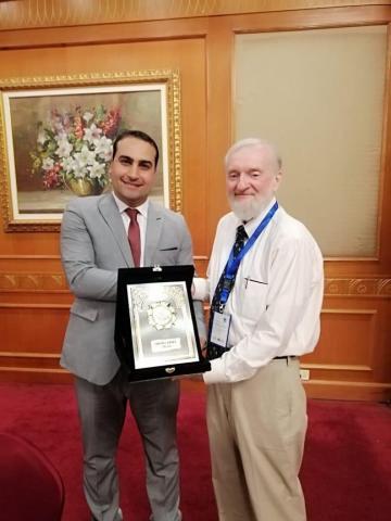 الدكتور ”محمد العيسوى” بعلوم طنطا يحصل علي جائزة OBADA العالمية لعام 2020