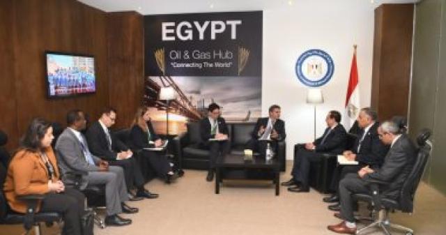 بحث دعم التعاون البترولي بين مصر ووكالة التجارة والتنمية الأمريكية