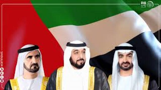 حاكم دبى وولى عهد أبو ظبى يعزون ملك البحرين فى وفاة عيسى بن راشد آل خليفة
