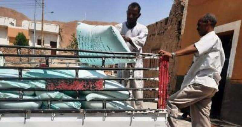 ضبط 9 أطنان أعلاف مجهولة المصدر فى حملات أمنية