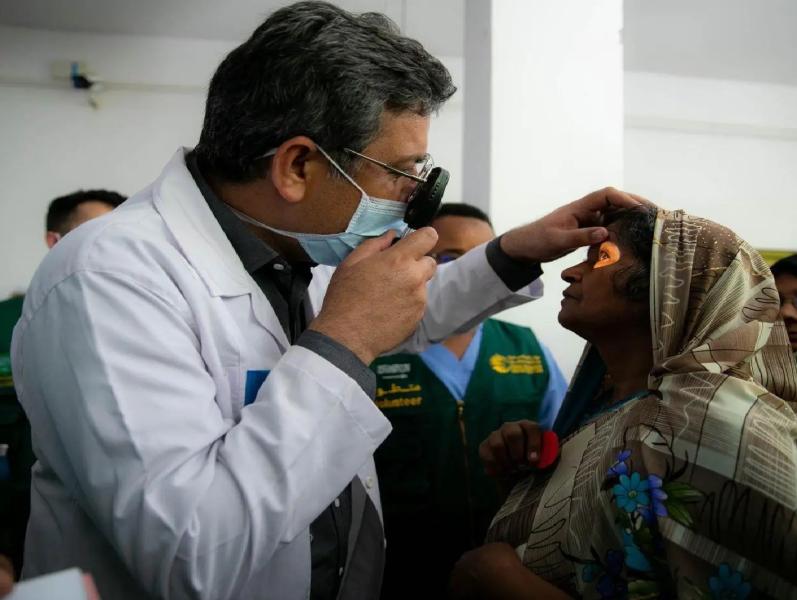 مركز الملك سلمان للإغاثة يختتم برنامج نور السعودية التطوعي لمكافحة العمى في مدينة كتانكودي بجمهورية سريلانكا