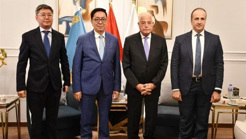 خالد فودة يبحث مع سفير كازاخستان تعزيز التعاون المشترك