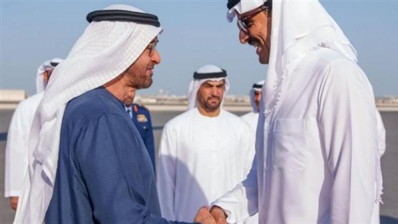 رئيس الإمارات في قطر، تفاصيل لقاء الشيخ محمد بن زايد والأمير تميم