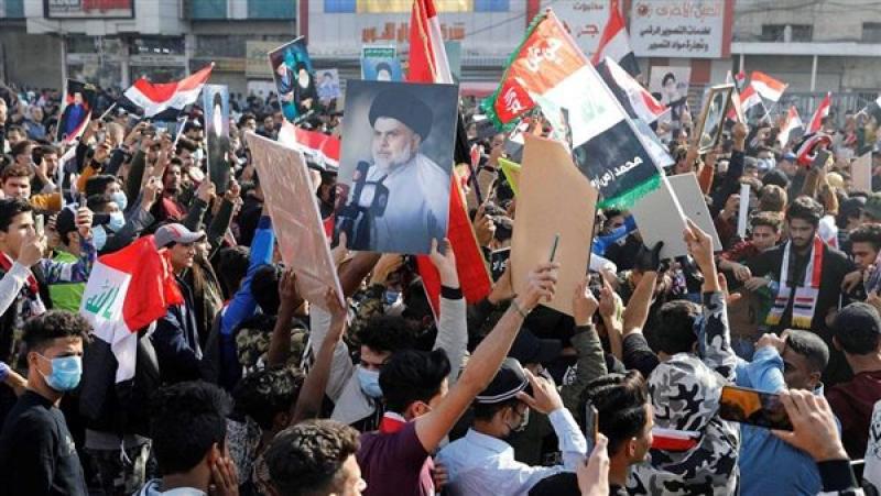 أتباع التيار الصدري في العراق يتظاهرون احتجاجًا على زيارة بلينكن لبغداد