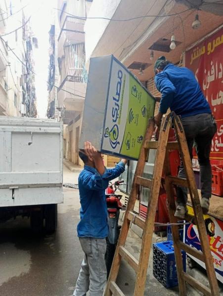 التحفظ على 252 حالة إشغال بشوارع حي العجمي غرب الإسكندرية