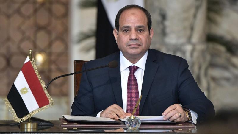 الرئيس المصري” السيسي” يشدد على ضرورة إقامة دولة فلسطينية وعاصمتها القدس الشرقية