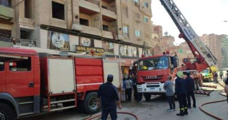 السيطرة على حريق بحوش منزل بدار السلام سوهاج
