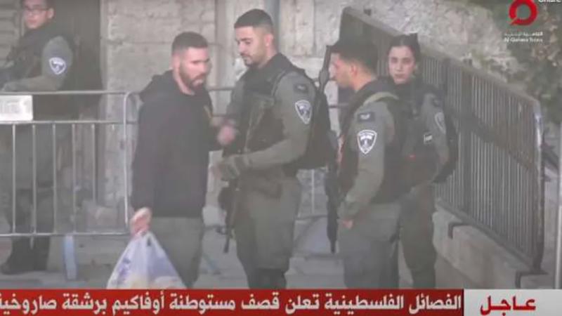 الفصائل الفلسطينية تعلن قصف مستوطنة أوفاكيم برشقة صاروخية