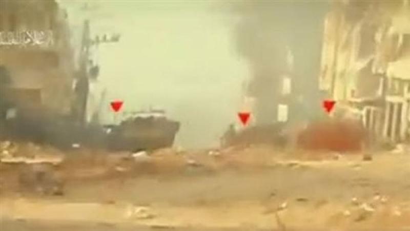 القسام تنشر مشاهد جديدة لالتحام مقاتليها مع جنود الاحتلال في غزة (فيديو)