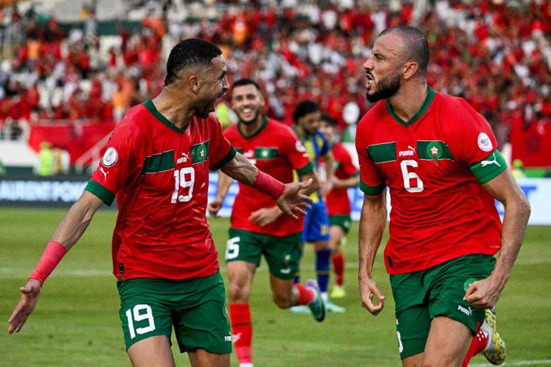 أول الفرق العربية فوزًا..منتخب المغرب يضرب تنزانيا بثلاثة بكأس أمم أفريقيا