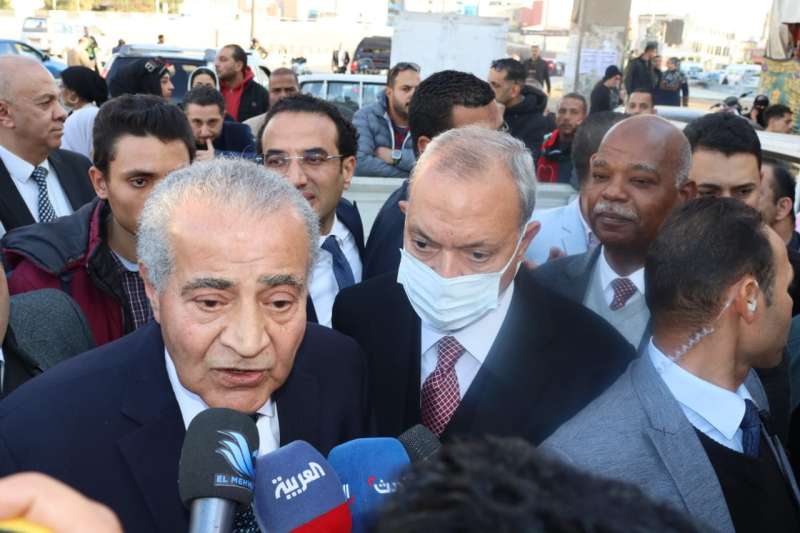 وزير التموين و محافظ القليوبية  يفتتحان معارض «أهلا رمضان» بشبرا الخيمة