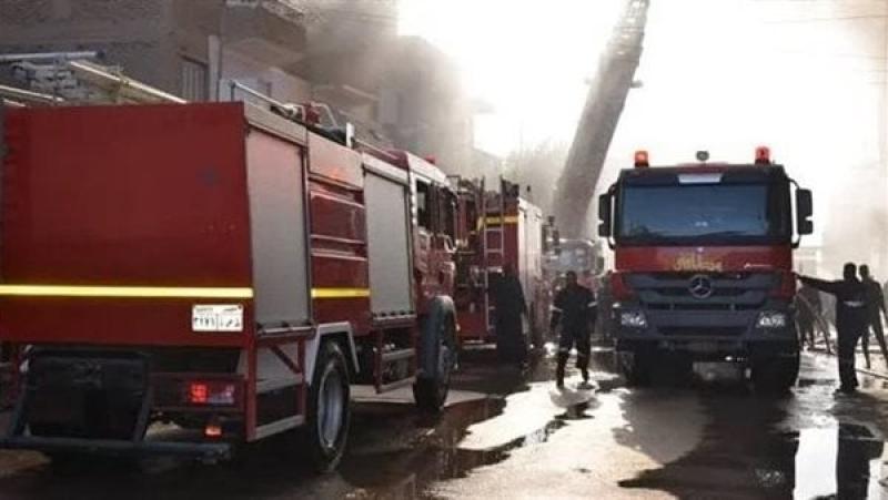 الحماية المدنية تنجح في إخماد حريق مستشفى التأمين الصحى بمدينة نصر