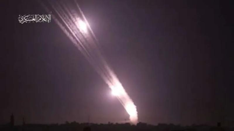سقوط صاروخين في منطقة مفتوحة قرب كيسوفي بغلاف غزة