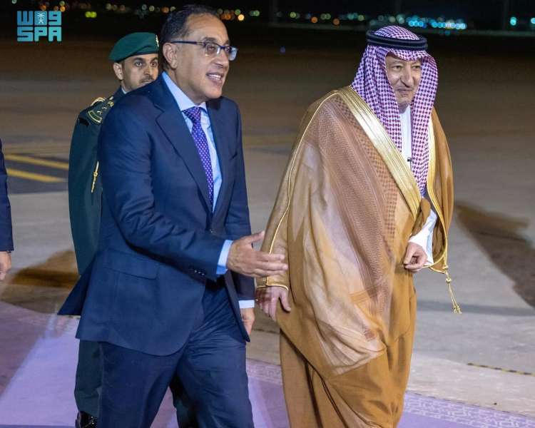 رئيس الوزراء المصري يصل الرياض للمشاركة في المنتدى الاقتصادي العالمي