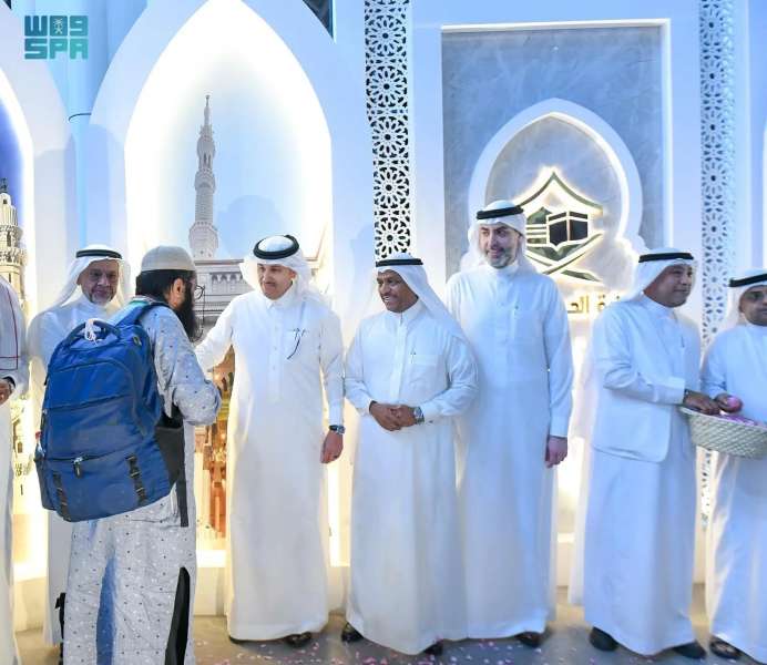 المملكة تستقبل أولى رحلات الحجاج لهذا العام في مطار الأمير محمد بن عبدالعزيز الدولي بالمدينة المنورة