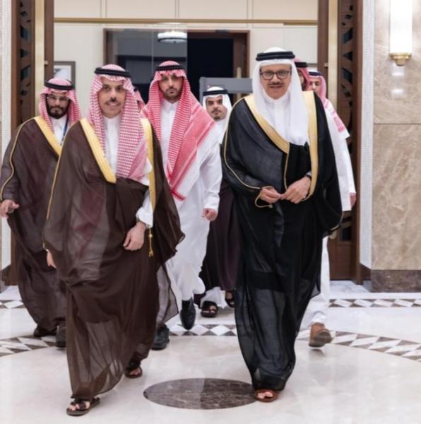 سمو وزير الخارجية يصل البحرين للمشاركة في اجتماع وزراء الخارجية التحضيري لمجلس جامعة الدول العربية على مستوى القمة